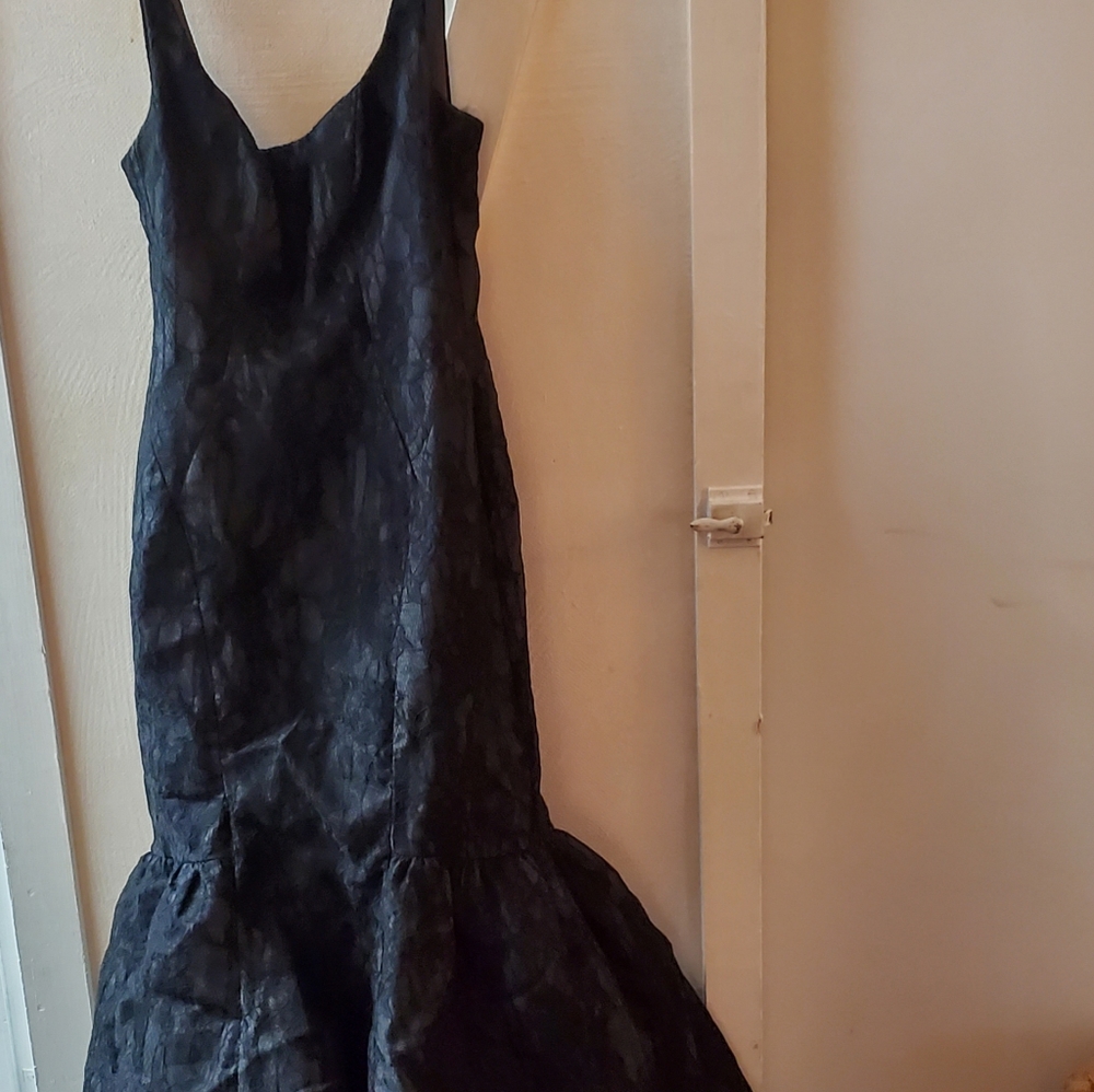 Black formal dress